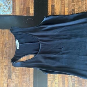 Frame heavy silk tank